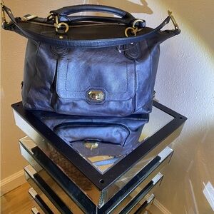 Vintage big black bag COACH